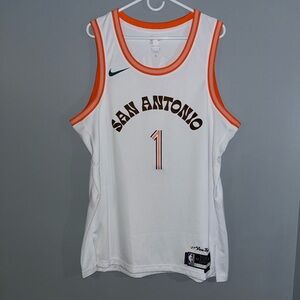 Victor Wembanyama San Antonio Spurs Authentic Nike Swingman City Edition Jersey
